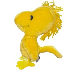 VINTAGE Peanuts Snoopy WOODSTOCK
Plush Hard Plastic Feet 1972 By APPLAUSE.
